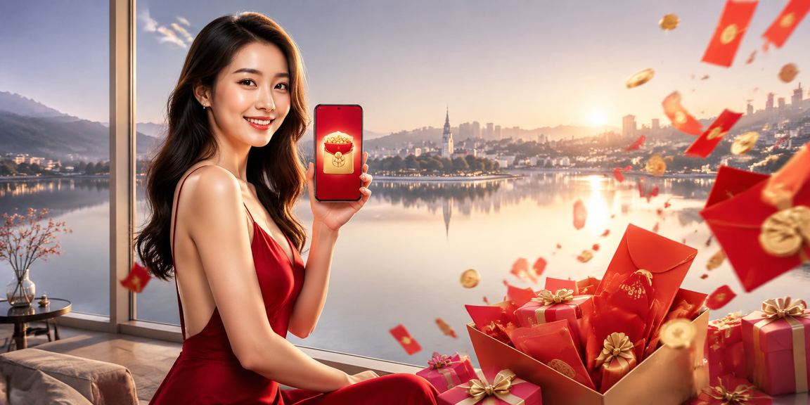 Cô gái trẻ Đà Lạt hào hứng nhận phong bì đỏ thưởng đăng ký mới